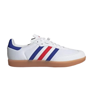 adidas Velosamba Made With Nature 'White Lucid Blue Scarlet' Sneakers White Cloud/Lucid Blue/Better Scarlet IE7022