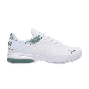 Puma Viz Runner Repeat Wide 'White Eucalyptus Black' Sneakers Eucalyptus/Black 377334 16