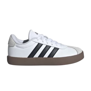 adidas VL Court 3.0 K 'White Black Gum' White cloud/Black color/Grey one ID9062