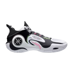 Li-Ning Wade Fission 8 'Panda' Sneakers White/Black ABPT029 3