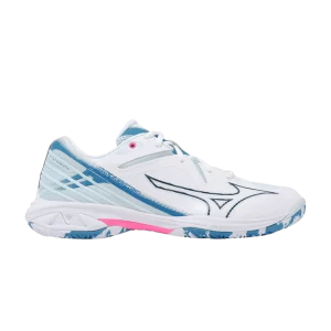 Mizuno Wave Claw 3 Wide 'White Sailor Blue' White/Sailor Blue/Pink Tetra 71GA244321