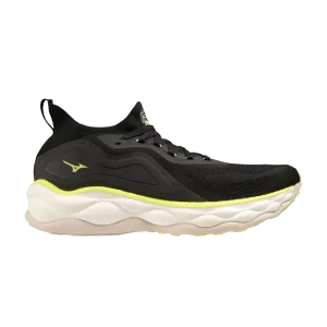 Mizuno Wave Neo Ultra 'Undyed Black Luminous' Sneakers Unpainted Black/Luminous 411365 9C3Z