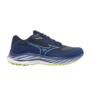 Mizuno Wave Rider 27 SSW Super Wide 'Navy Lime' Navy/Lime J1GC237653