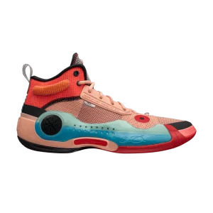 Li-Ning Way of Wade 10 'Art 'Sneakers Orange/Blue/Icy Blue ABAS115 8