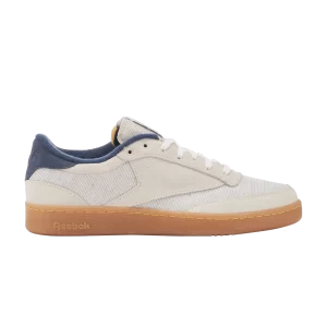 Reebok Western Hydrodynamic Research x Club C 85 'Chalk Indigo' White/Chalk/Indigo RMIA04VC99LEA002 0134