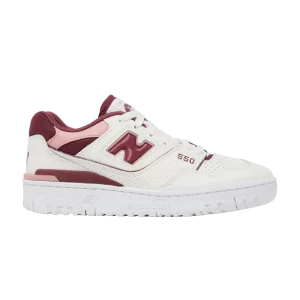 Sneakers New Balance Wmns 550 'Washed Burgundy 'Sea Salt/Washed Burgundy BBW550DP