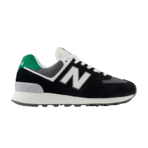 Sneakers New Balance Wmns 574 'Black Classic Pine 'Black/Castlerock/Classic Pine WL574YA1