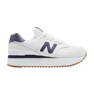 Sneakers New Balance Wmns 574+ 'White Violet 'White/Violetta WL574ZFM