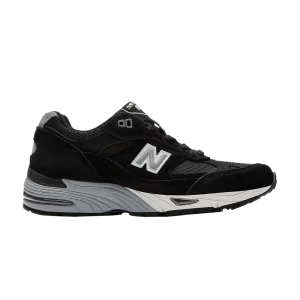 Sneakers New Balance Wmns 991 Made in England 'Black Silver 'Black/Silver W991EKS