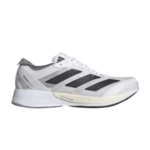 adidas Wmns Adizero Adios 7 'White Black' Sneakers Shoes white/Black/Grey three-piece GX6648