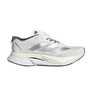 adidas Wmns Adizero Boston 12 'White Silver Metallic' Sneakers Cloud White/Metallic Silver/Five Gray ID6899