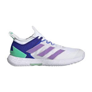 adidas Wmns Adizero Ubersonic 4 'White Violet Fusion' Cloud White/Fusion Purple/Metallic Silver HQ8390