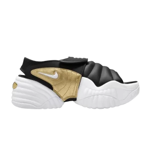 Nike Wmns Adjust Force Sandal 'Black White Metallic Gold' Black/Metallic Gold/White DV2136 001