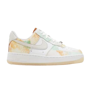 Nike Wmns Air Force 1 '07 LX 'Pastel Paisley' White/Ghost/White/Mint Foam/Dark Pony/Midnight Fleet FJ7739 101