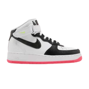 Nike Wmns Air Force 1 '07 Mid 'Electric' White/Black/Volt/Hyper Pink FD0866 100