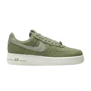 Nike Wmns Air Force 1 '07 Premium 'Safari Print Pack – Oil Green 'Sesame/Green oil/Light bone FV6519 200