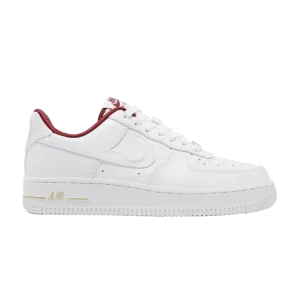 Nike Wmns Air Force 1 '07 SE 'Sisterhood 'Sneakers Summit White/Team Red/Metallic Gold DV7584 100