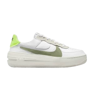 Nike Wmns Air Force 1 PLT.AF.ORM 'White Oil Green' White/Sail/Volt/Oil green FJ4739 100