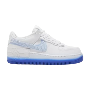 Nike Wmns Air Force 1 Shadow 'Chenille Swoosh – Blue Tint 'White/Tint Blue/Spell Pink/Color Blue FJ4567 100