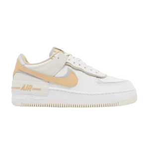 Nike Wmns Air Force 1 Shadow 'Sesame' Sneakers Summit White/Wolf Grey/Pure Platinum/Sesame DV7449 100