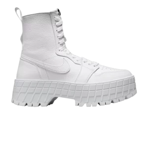 Wmns Air Jordan 1 High Brooklyn 'Triple White 'White/White/Black/White/White FJ5737 111