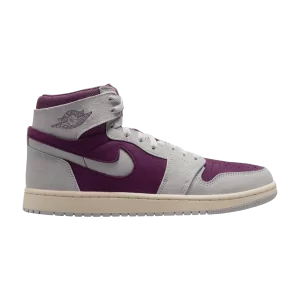 Wmns Air Jordan 1 High Zoom Comfort 2 'Bordeaux' Bordeaux/Neutral grey/Light burgundy/Muslin DV1305 600