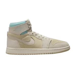 Wmns Air Jordan 1 High Zoom Comfort 2 'Coconut Milk Light Dew' Coconut Milk/Light Dew/Sail/Legend Light Brown DV1305 101