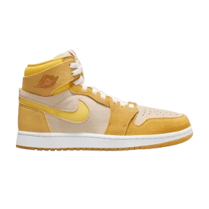 Wmns Air Jordan 1 High Zoom Comfort 2 'Yellow Ochre' Yellow Ochre/Tour Yellow/Pale Vanilla/Safety Orange/Sail/White FJ5743 700