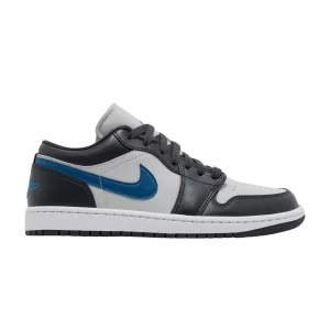 Wmns Air Jordan 1 Low 'Anthracite Industrial Blue 'Anthracite/Neutral grey/White/Industrial blue DC0774 040