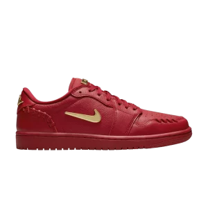 Wmns Air Jordan 1 Low Method of Make 'Gym Red 'Red/Metallic Gold FN5032 607