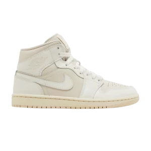 Wmns Air Jordan 1 Mid 'Legend Light Brown 'Legend Light brown/Muslin/Sail BQ6472 201