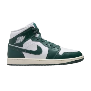 Wmns Air Jordan 1 Mid 'Oxidized Green' White/Sail/Oxidized green BQ6472 133