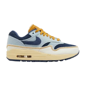 Nike Wmns Air Max 1 '87 'Aura' Sneakers Aura/Midnight Fleet/Pale Ivory FQ8900 440