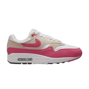 Nike Wmns Air Max 1 'Aster Pink' Sneakers White/Light brown/Black/Aster pink DZ2628 110