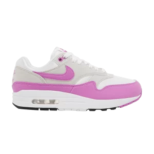 Nike Wmns Air Max 1 'Fuchsia Deam' Sneakers Neutral Grey/Fuchsia Dream/White/Black DZ2628 001