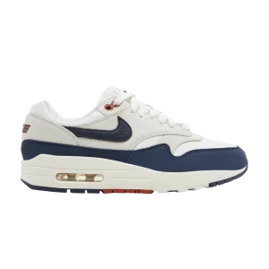 Nike Wmns Air Max 1 'Obsidian Rugged Orange' Light Brown/Sail/Obsidian/Strong Orange/Black/Light Ultramarine FD2370 110