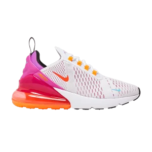 Nike Wmns Air Max 270 'Fuchsia Dream Crimson' Sneakers White/Fuchsia Dream/Active Fuchsia/Bright Crimson FD0824 100