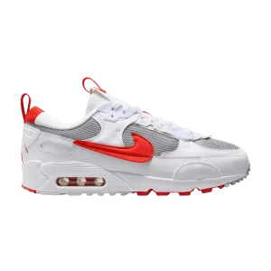 Nike Wmns Air Max 90 Futura 'White Picante Red' White/White/White/Spicy Red FD9865 100