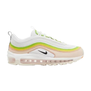 Nike Wmns Air Max 97 'Feel Love' Sneakers White/Pearl pink/Action green/Black FD0870 100