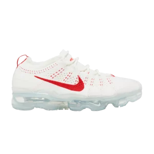 Nike Wmns Air VaporMax 2023 Flyknit 'Sail Track Red 'Sail/Ghost/Metallic Silver/Track Red DV6840 102