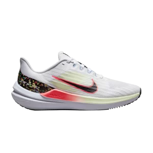 Nike Wmns Air Winflo 9 'Confetti' Sneakers White/Hot Punch/Football Grey/Multicolor FD0880 100