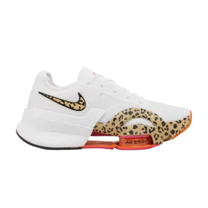 Nike Wmns Air Zoom SuperRep 3 'Leopard' sneakers White/Black/Elemental Rose/Wheat Grass DV3026 100