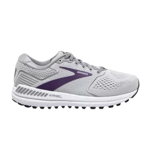 Brooks Wmns Ariel 20 'Oyster Grape' Sneakers Oysters/Alloy/Grapes 120315 1B 009