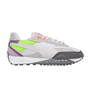 Puma Wmns Blacktop Rider 'Cool Dark Gray Lime 'Sneakers White/Cool dark gray 395461 12