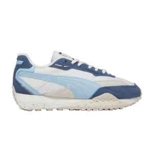 Puma Wmns Blacktop Rider 'Inky Blue' Sneakers Warm white/Blue color 395461 04