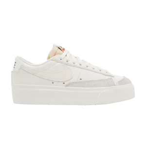 Nike Wmns Blazer Low Platform 'Triple Sail' Sail/Sail/Black/Sail DJ0292 105