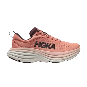 HOKA Wmns Bondi 8 'Earthenware' Sneakers Pottery/Pink Clay 1127952 EPCL