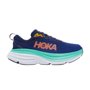 HOKA Wmns Bondi 8 'Outer Space' Sneakers Outer Space/Bellwether Blue 1127952 OSBB