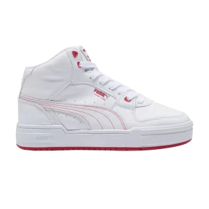 Sneakers Puma Wmns CA Pro Mid 'NYC – Running Laps 'White/Club Red/Bubblegum 398644 01