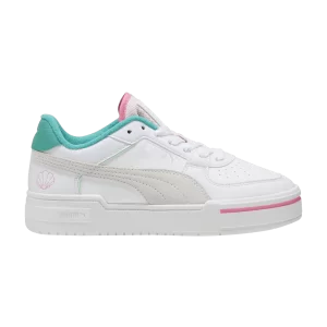 Puma Wmns CA Pro 'Retro Resort 'Sneakers White/Sparkling Green/Fast Pink 395883 01